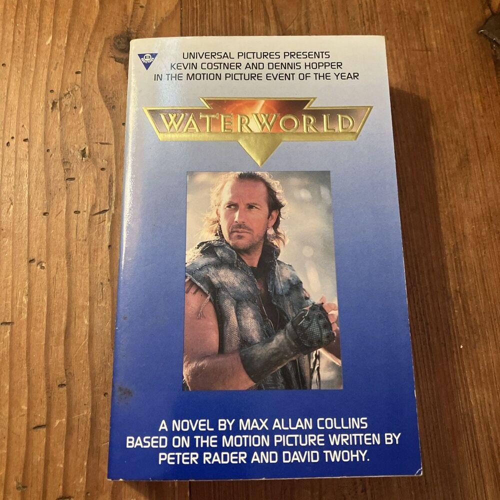 Waterworld by Max Allan Collins Paperback First Edition Movie-Tie In 1995